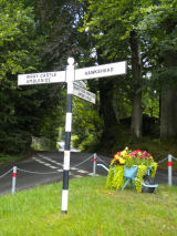 High Wray Signpost Cumbria
